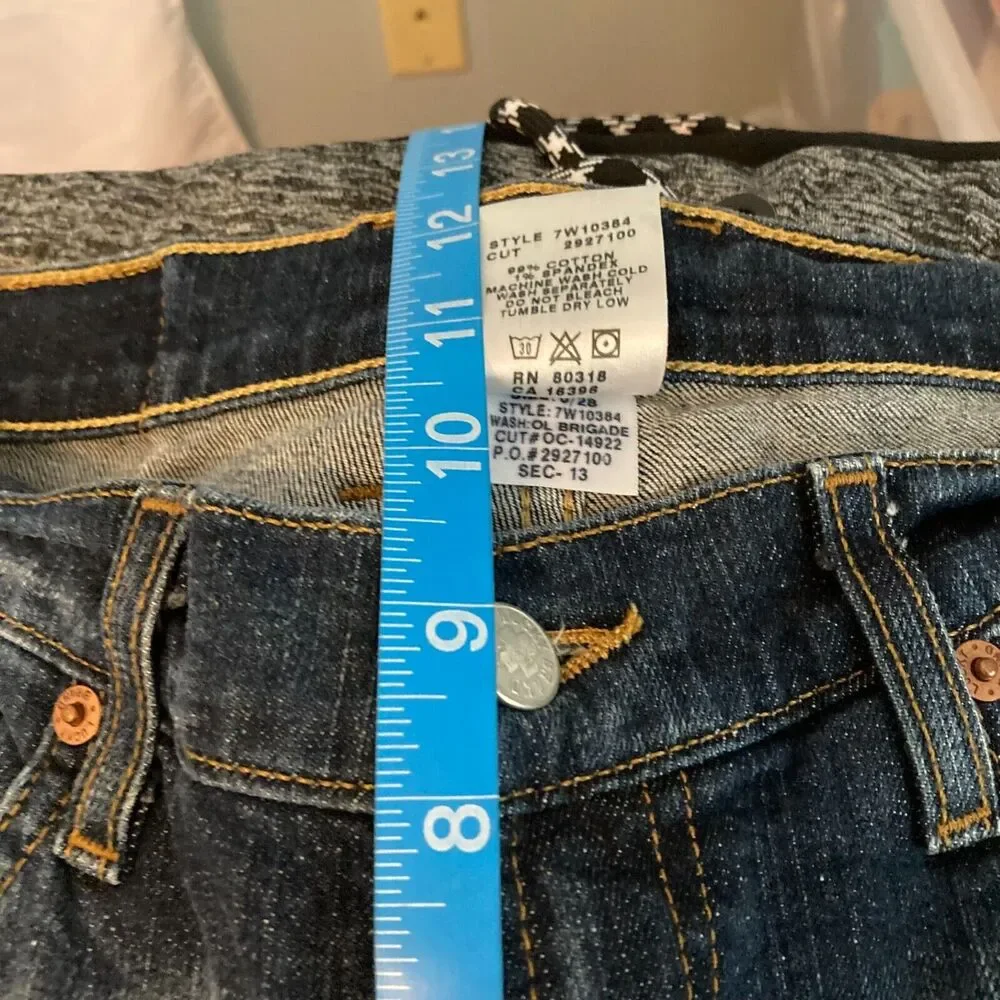 Lucky Brand Jeans Womens‎ Sz 6 28 Vintage Blue Denim Classic Fit